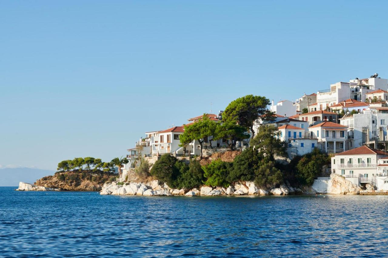 Aparthotel The Water Skiathos-Stadt Exterior foto